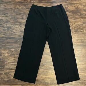 NWT Talbots Petite Black Pleated Dress Pants Size 14P